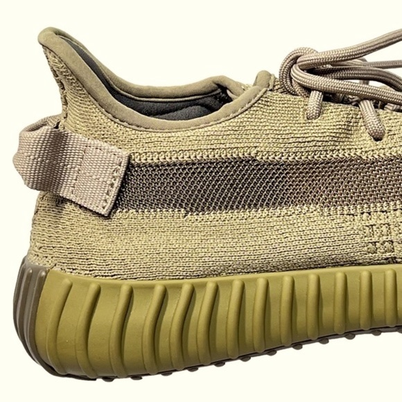 ADIDAS YEEZY BOOST 350 V2 Earth Sneakers Shoes Men's Size 10 - Picture 6 of 16